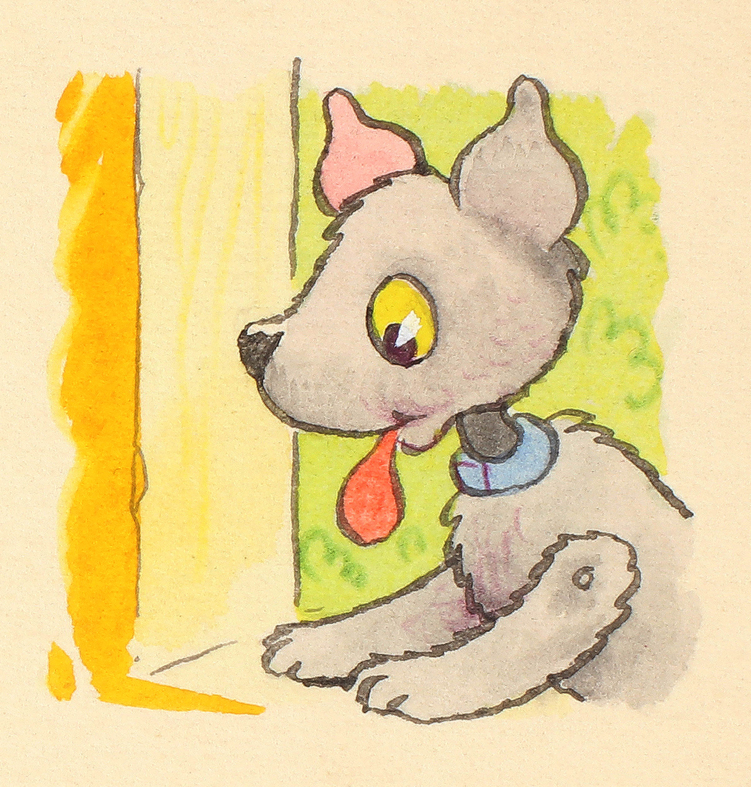 Bumpy Immediately Put His Head in at the Window - , 