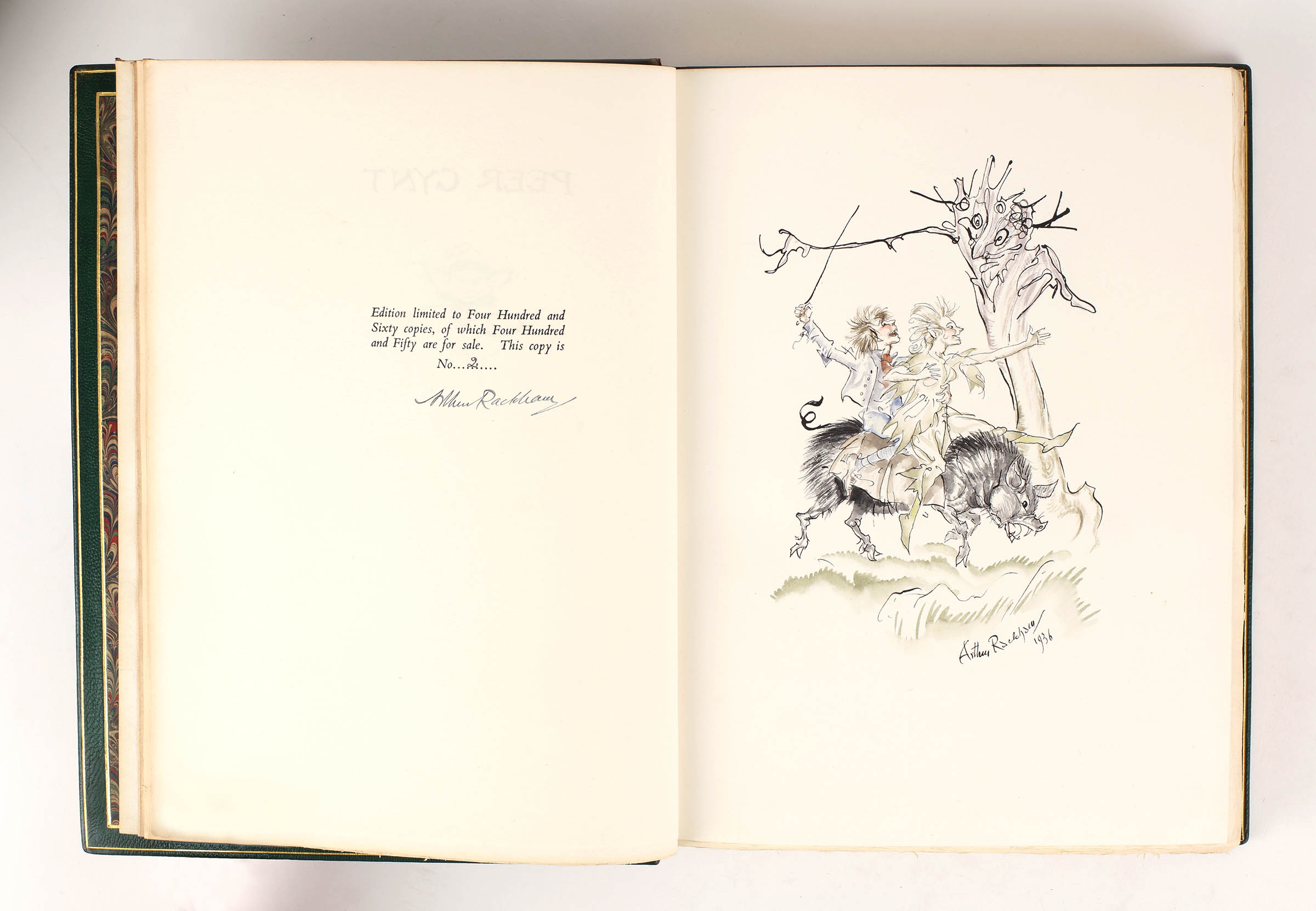 Arthur Rackham Watercolours A Complete Set of Special Deluxe Editions With Original Watercolours by ...