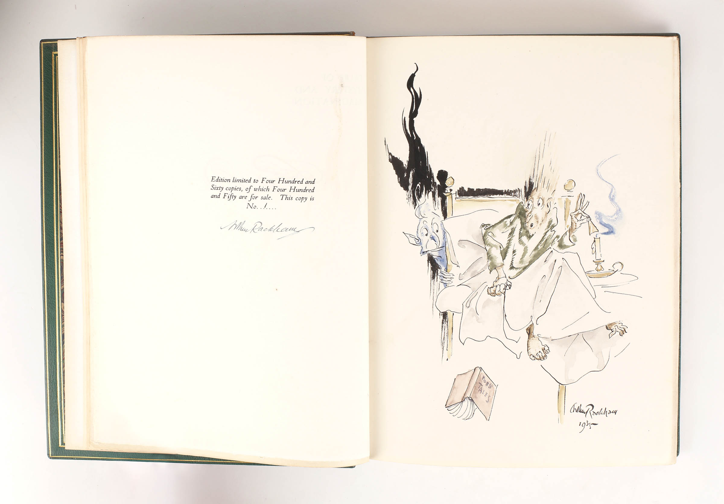Arthur Rackham Watercolours A Complete Set of Special Deluxe Editions With Original Watercolours by ...