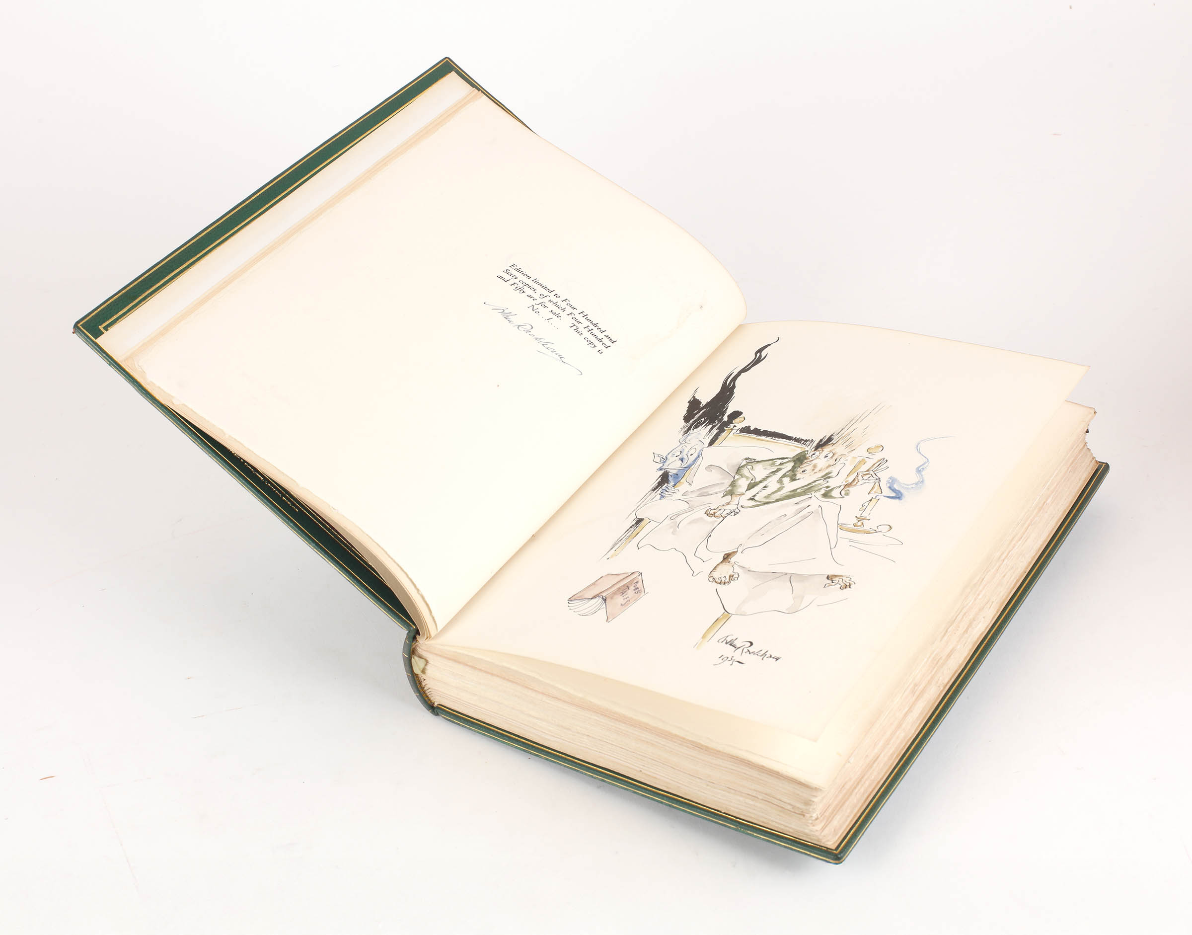 Arthur Rackham Watercolours A Complete Set of Special Deluxe Editions With Original Watercolours by ...