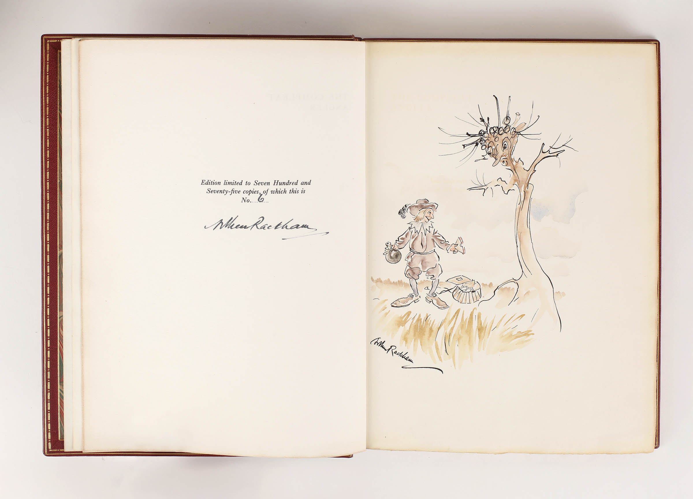 Arthur Rackham Watercolours A Complete Set of Special Deluxe Editions With Original Watercolours by ...