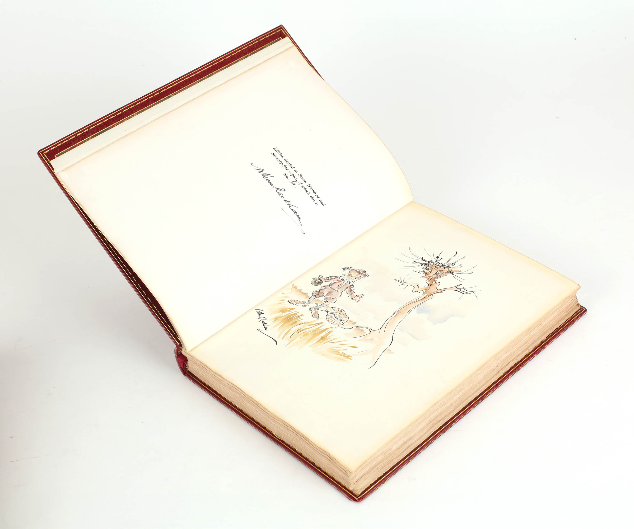 Arthur Rackham Watercolours A Complete Set of Special Deluxe Editions With Original Watercolours by ...