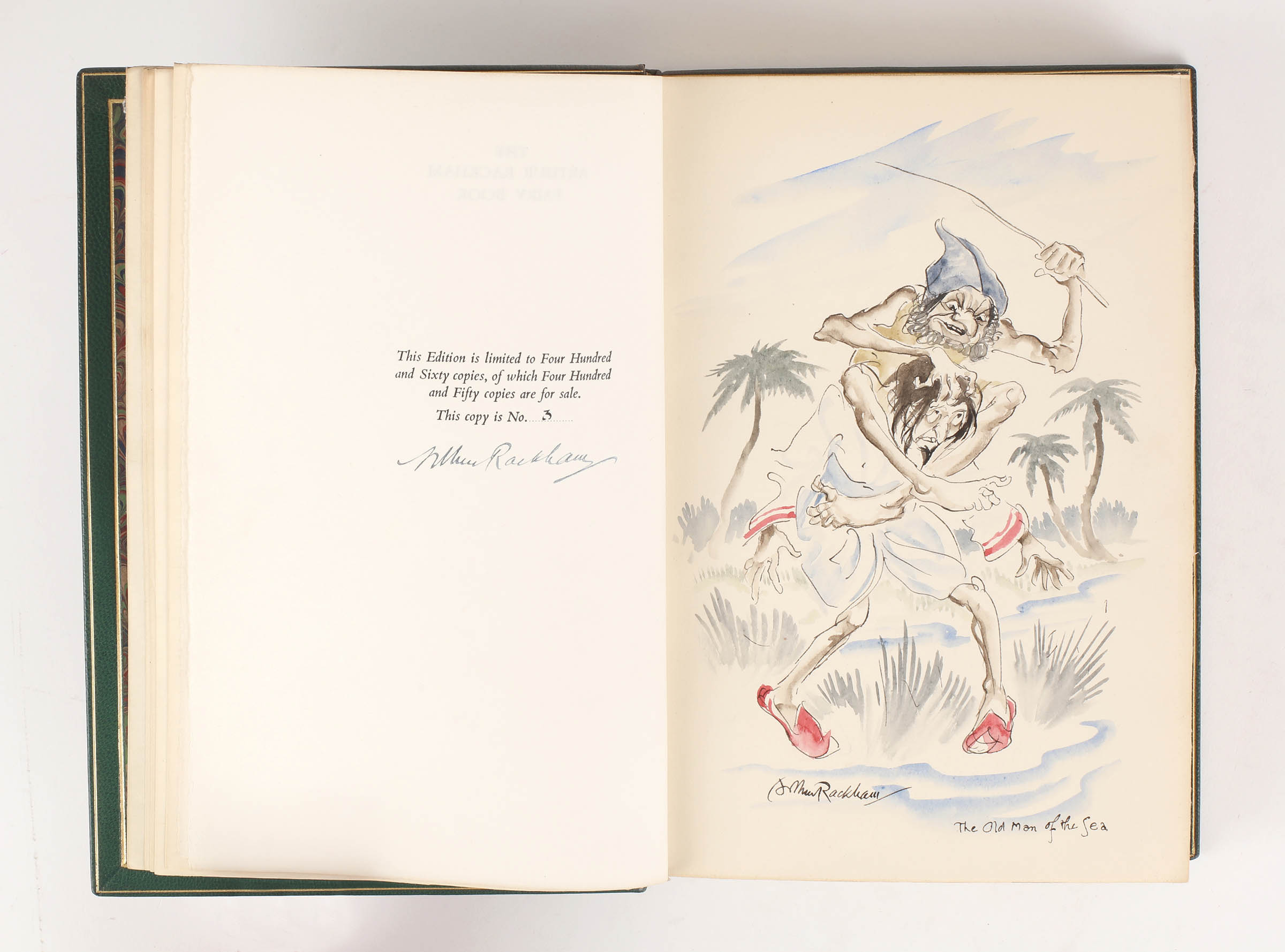 Arthur Rackham Watercolours A Complete Set of Special Deluxe Editions With Original Watercolours by ...