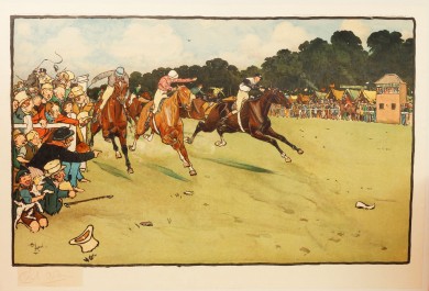 The Finish - the Bluemarket Races - , 