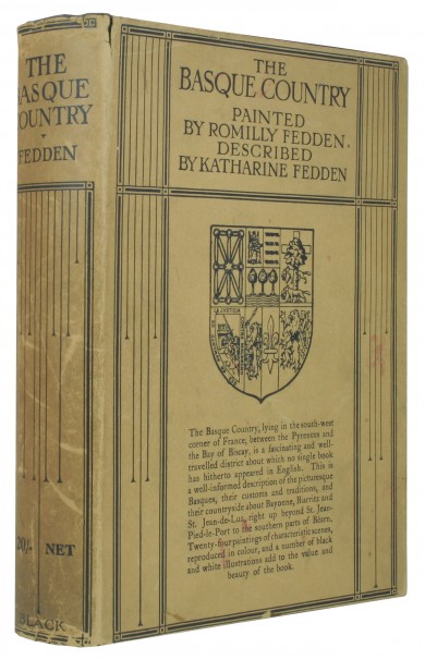 Basque Books The Basque Country by FEDDEN, Katharine - Jonkers Rare Books