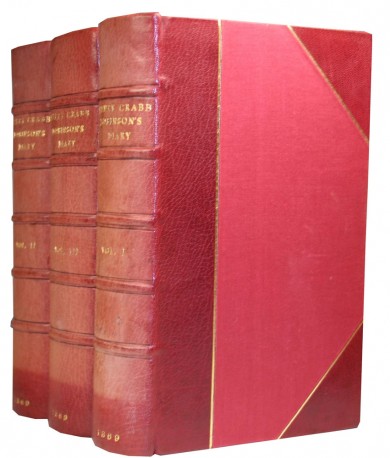 Diary, Reminiscences, and Correspondence of Henry Crabb Robinson, Barrister-at-Law, f.s.a. - , 