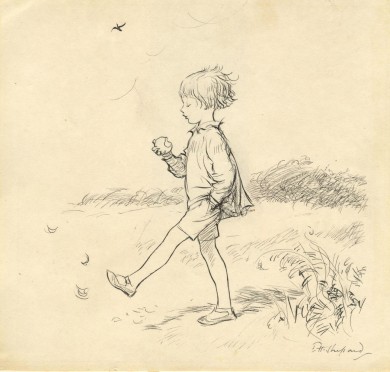 Original Drawing for the House at Pooh Corner - , 