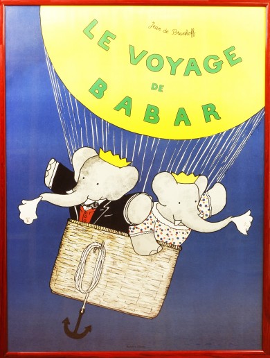 Framed Print: Le Voyage De Babar - , 