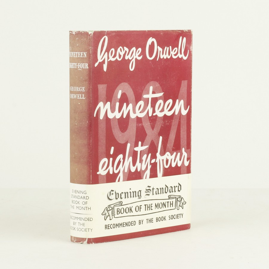 Nineteen Eighty Four by ORWELL, George - Jonkers Rare Books Nineteen Eighty Four by ORWELL, George - Jonkers Rare Books