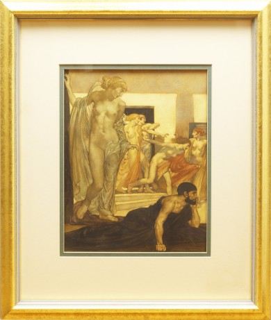 Original Watercolour for Homer's the Odyssey - , 
