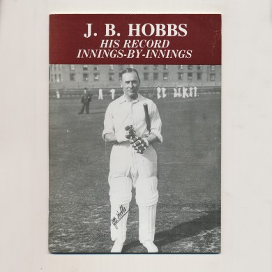 J. B. Hobbs - , 