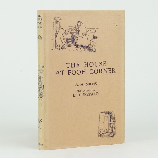 The House At Pooh Corner By Milne A A Jonkers Rare Books