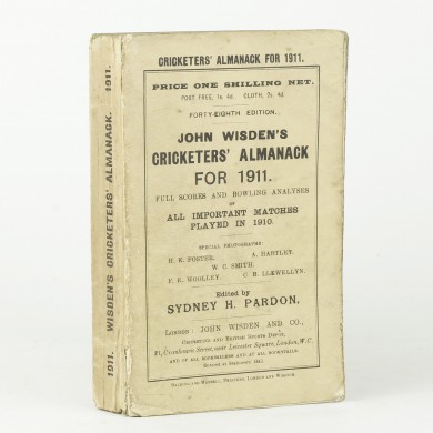 John Wisden's Cricketers' Almanack for 1911 - , 