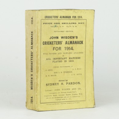 John Wisden's Cricketers' Almanack for 1914 - , 