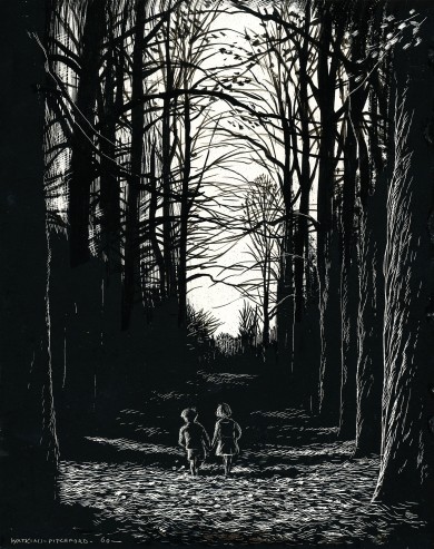 Signed Original Drawing: The Badgers of Bearshanks - , 