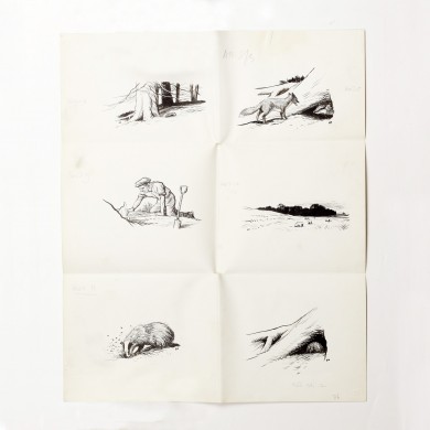 Original Drawings for the Badgers of Bearshanks - , 