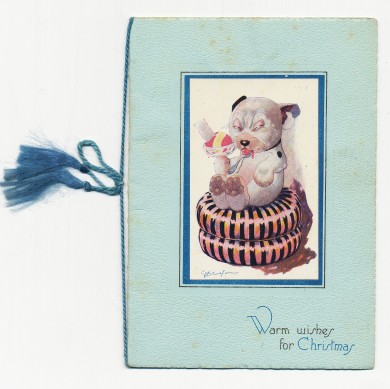 Bonzo Christmas Card - , 