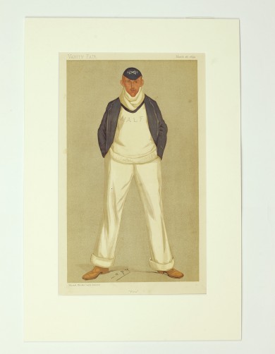 Flea: Vanity Fair Vintage Rowing Print - , 