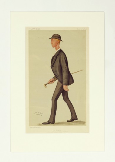 H. Searle: Vanity Fair Vintage Rowing Print - , 