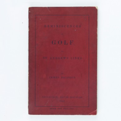 Reminiscences of Golf on St. Andrews Links - , 