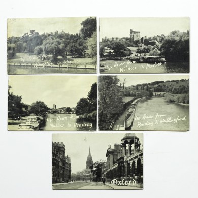 A Set of Five Books of Photographs From Kingston to Oxford - , 
