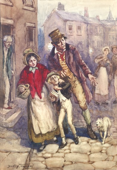 Original Watercolour for Oliver Twist - , 