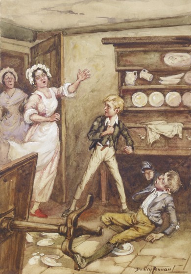 Original Watercolour for Oliver Twist - , 