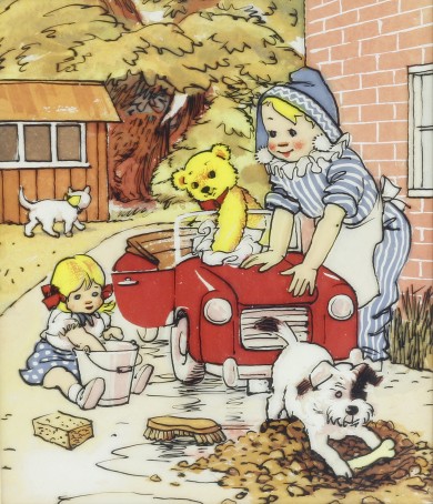 Andy Pandy Original Watercolour - ,