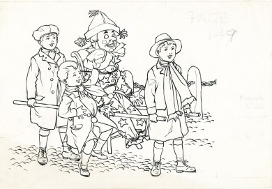 An Original Drawing: Guy Fawkes - , 