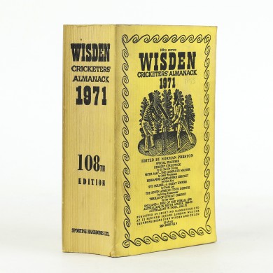 Wisden's Cricketers' Almanack 1971 - , 