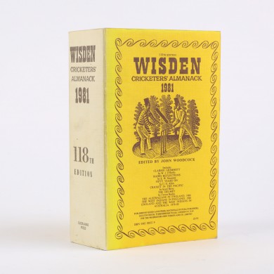 Wisden's Cricketers' Almanack 1981 - , 
