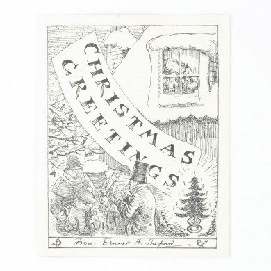 Artist's Personal Christmas Card - , 