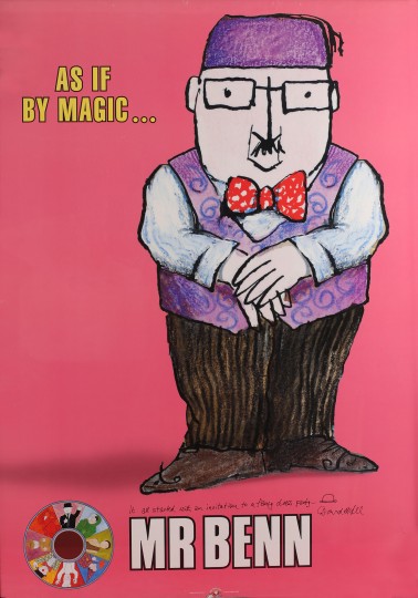 Mr Benn Poster by MCKEE David Jonkers Rare Books