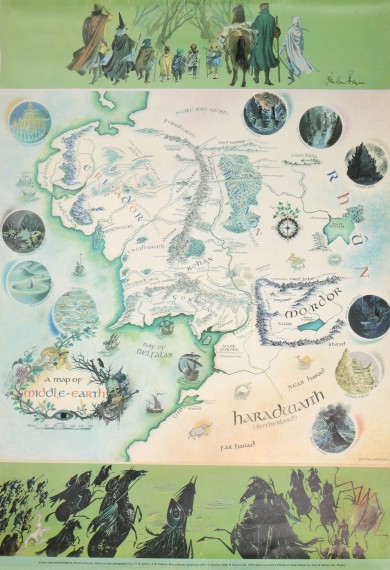 A Map of Middle-Earth - , 