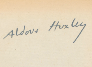 Aldous Huxley: A Private Collection