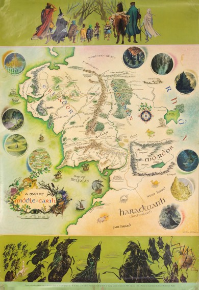 A Map of Middle-Earth - , 