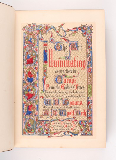 Tymms Bookmaker The Art of Illuminating by TYMMS, W.R. - Jonkers Rare Books