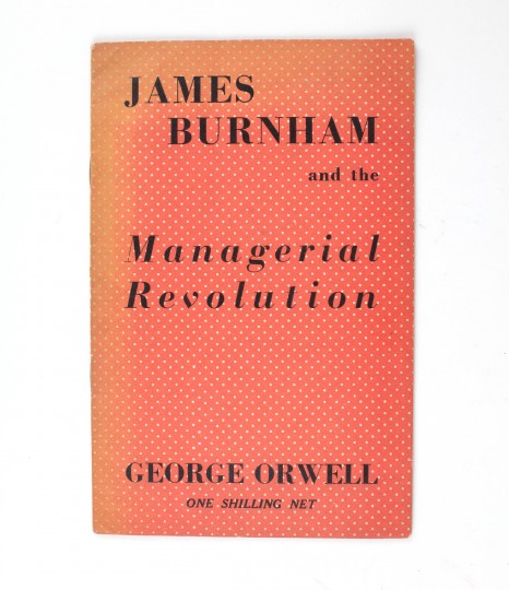 Burnham The Managerial Revolution 経営者革命 Burnham The Burnham The Managerial Revolution 経営者革命 Burnham The